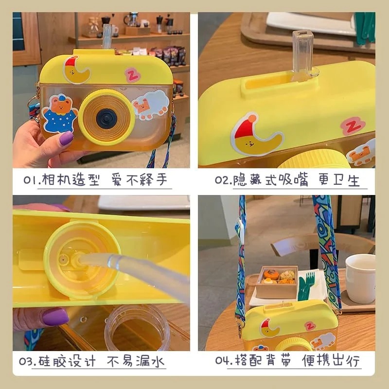 Miniatura 3 de Botella De Agua Kawaii Con Stickers